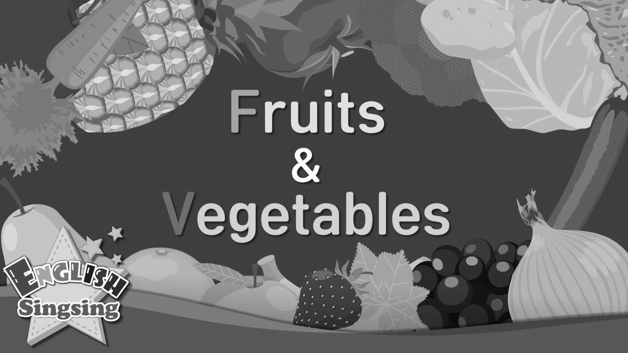 Kids vocabulary -[Old] Fruits & Greens – Be taught English for kids – English instructional video