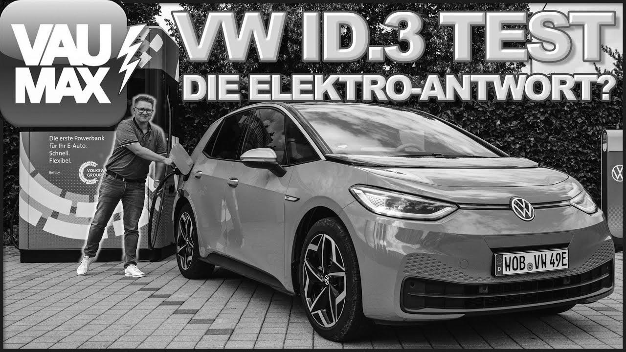 VW ID.3 – The electric reply?  Driving report, expertise & functions in verify |  VAUMAXtv