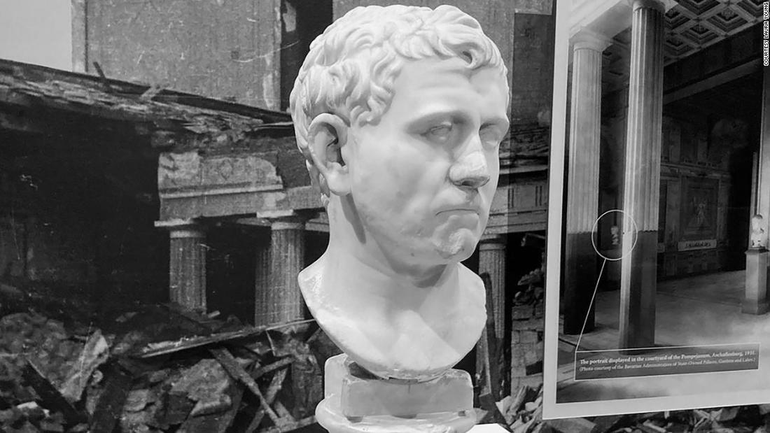 A $34.99 Goodwill buy turned out to be an historical Roman bust that is practically 2,000 years old