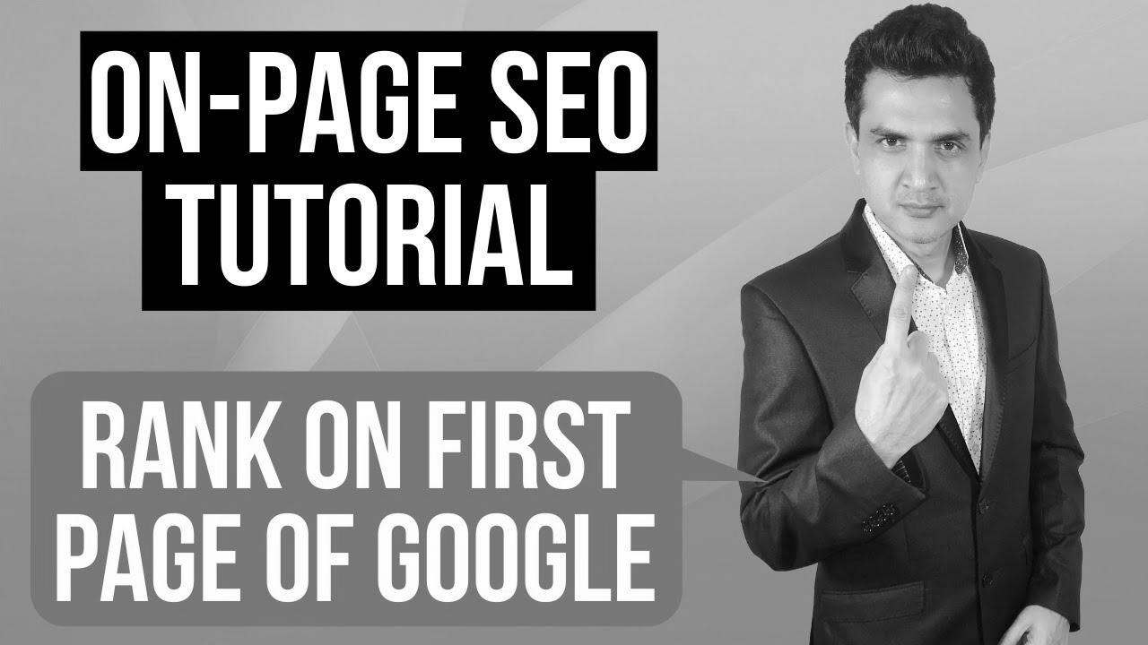 On-page search engine marketing Tutorial – Rank Any Website or Blog on 1st Page of Google in 2020 |  Pritam Nagrale