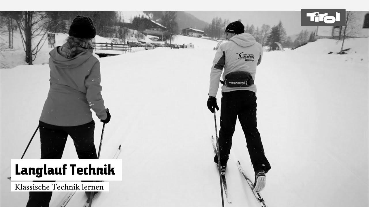 Cross-country skiing approach – learn cross-country skiing within the classic way