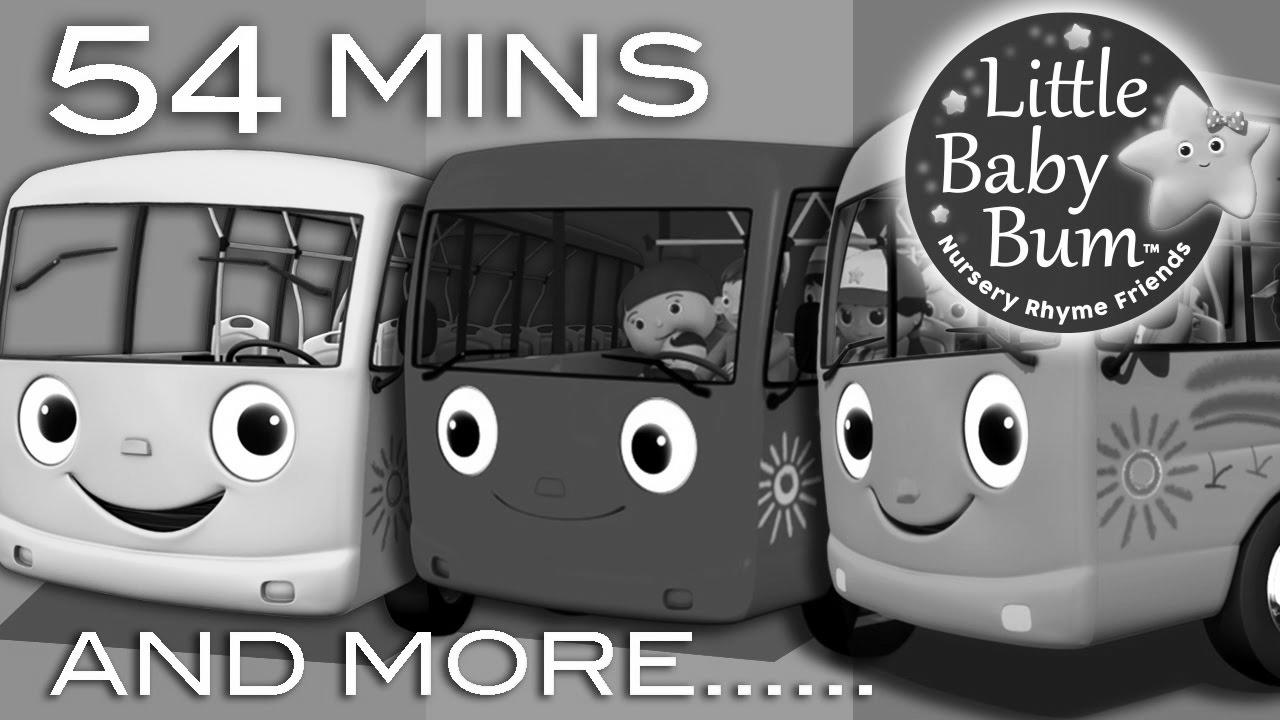 Wheels On The Bus |  Nursery Rhymes for Infants |  Be taught with Little Baby Bum |  ABCs and 123s