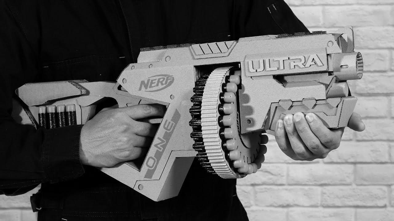 ダンボールでナーフの銃をつくる｜Find out how to make NERF Gun with Cardboard