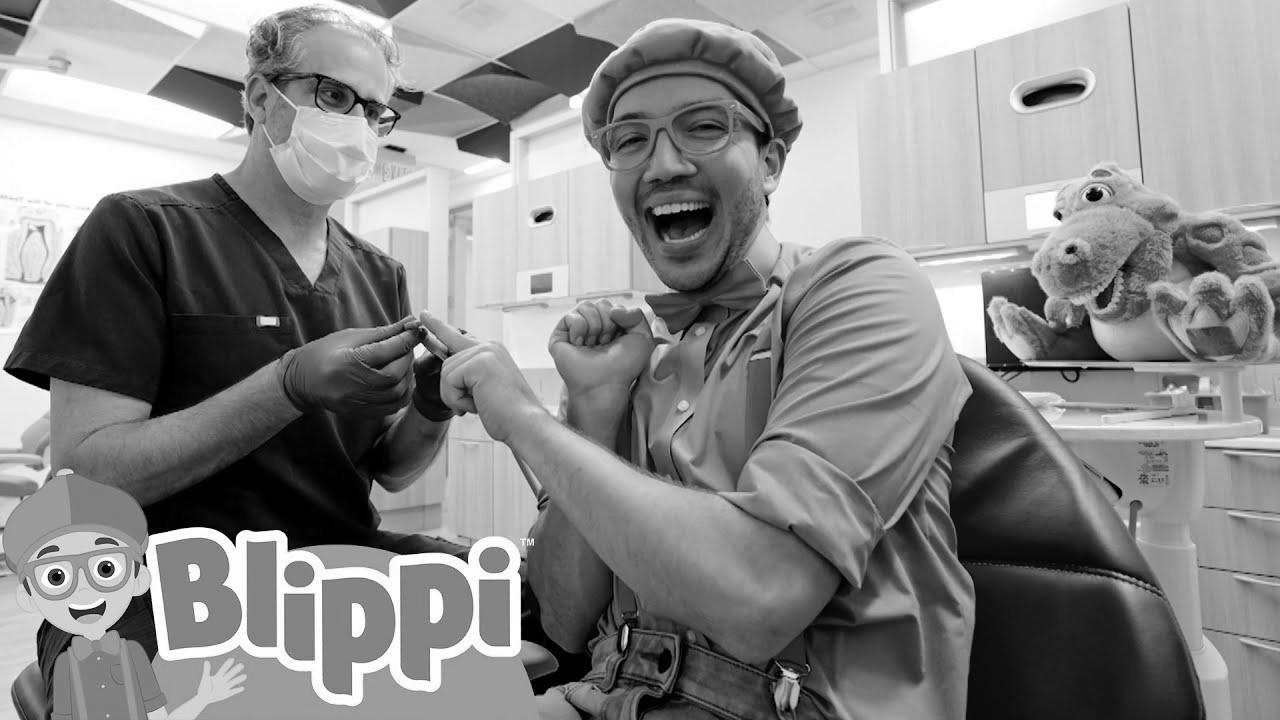 Blippi Visits The Dentist – Study Wholesome Habits for Kids!  |  Instructional videos for teenagers