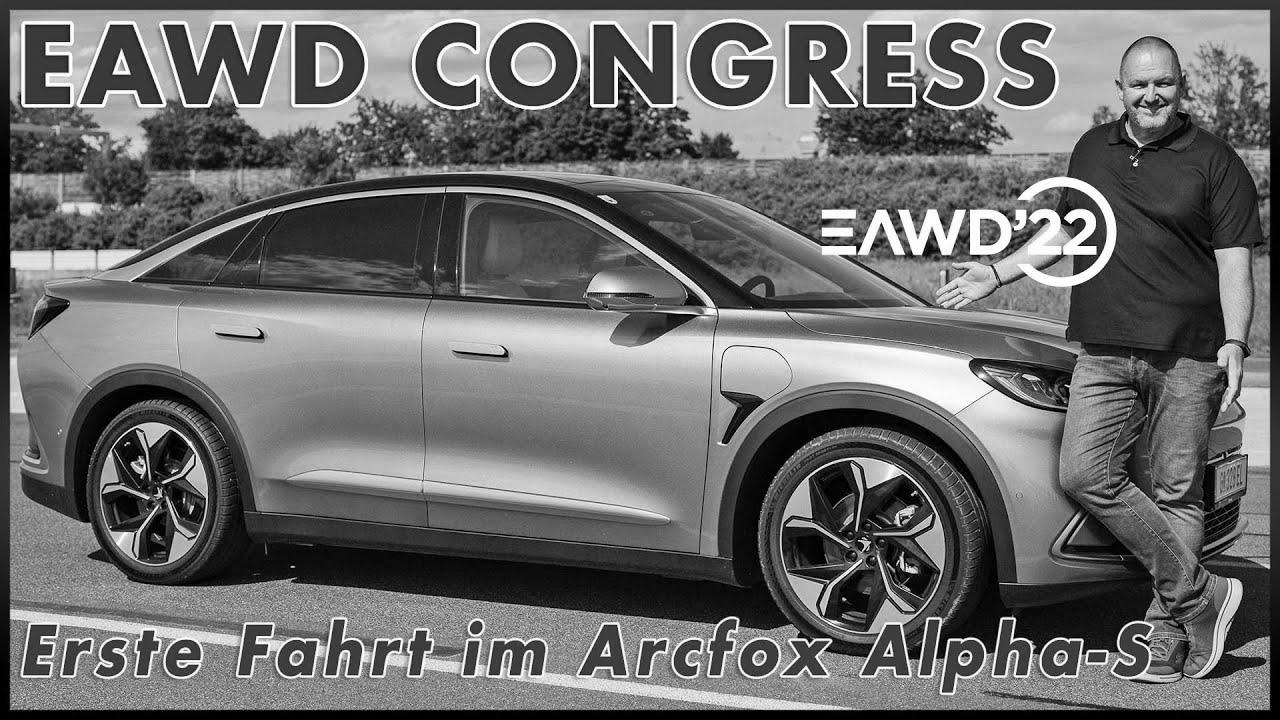 2022 Magna EAWD Congress & test drive within the Arcfox Alpha-s |  Test Technik Allrad E-Auto Evaluation German