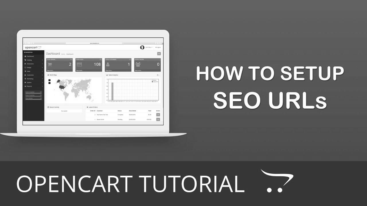  Arrange web optimization URLs in OpenCart 3.x