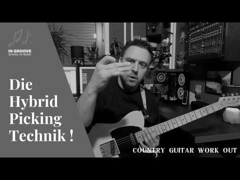 Country Guitar Workout : The Hybrid Picking Approach