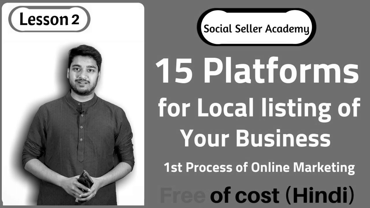 15 Platforms for Local Listing of your Business ||  Native search engine optimization ||  On-line Directory in India |  In Hindi